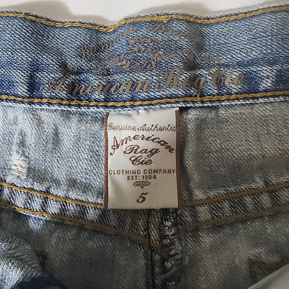 American Rag Blue Denim Mini Skirt - Picture 3 of 3